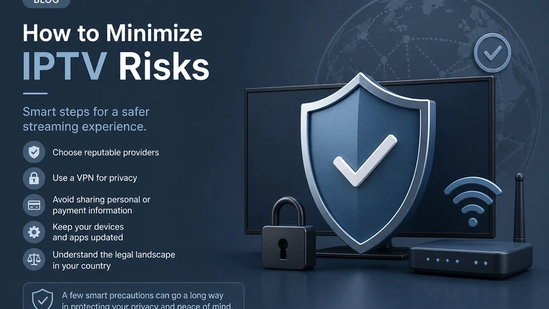 IPTV Risiko minimieren 2026